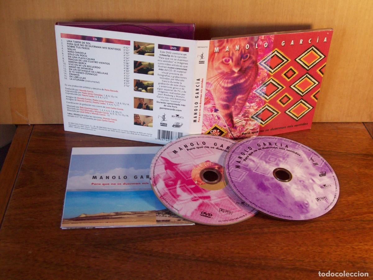 CDs de m&uacute;sica: MANOLO GARCIA - PARA QUE NO SE DUERMAN MIS SENTIDOS - CD + DVD