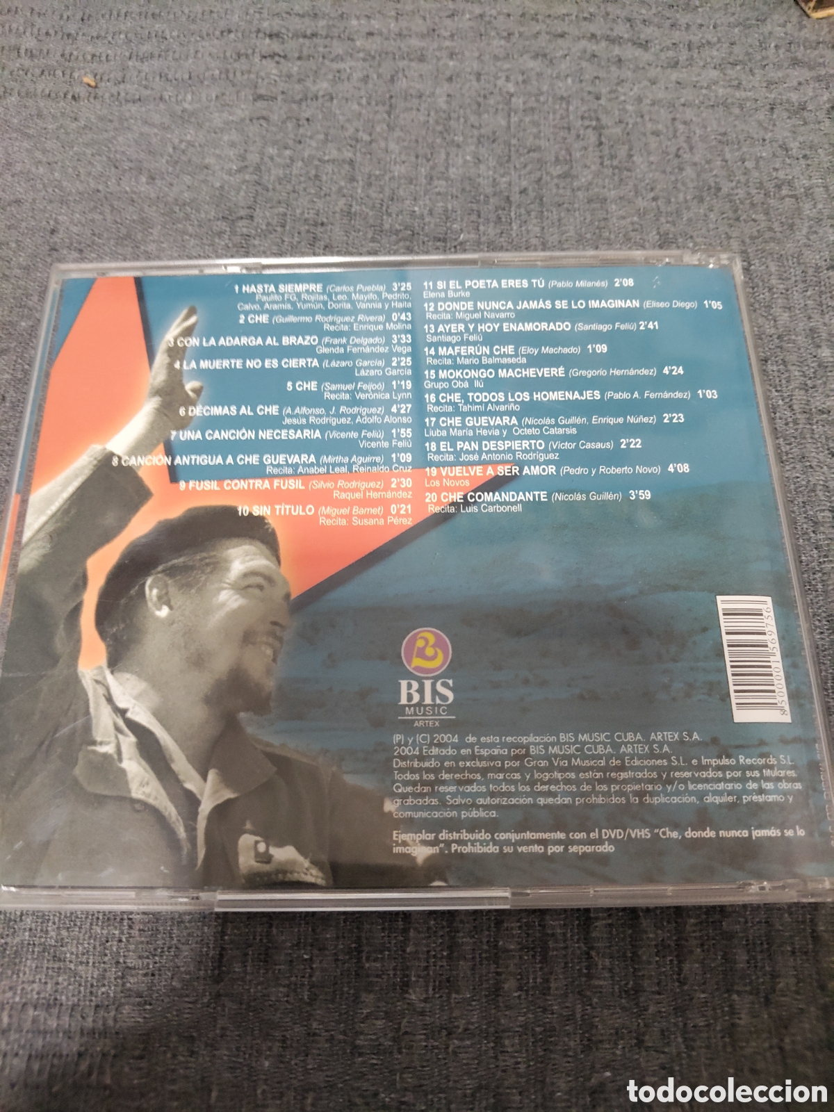 CDs de m&uacute;sica: Che. Hasta la victoria siempre - Foto 2
