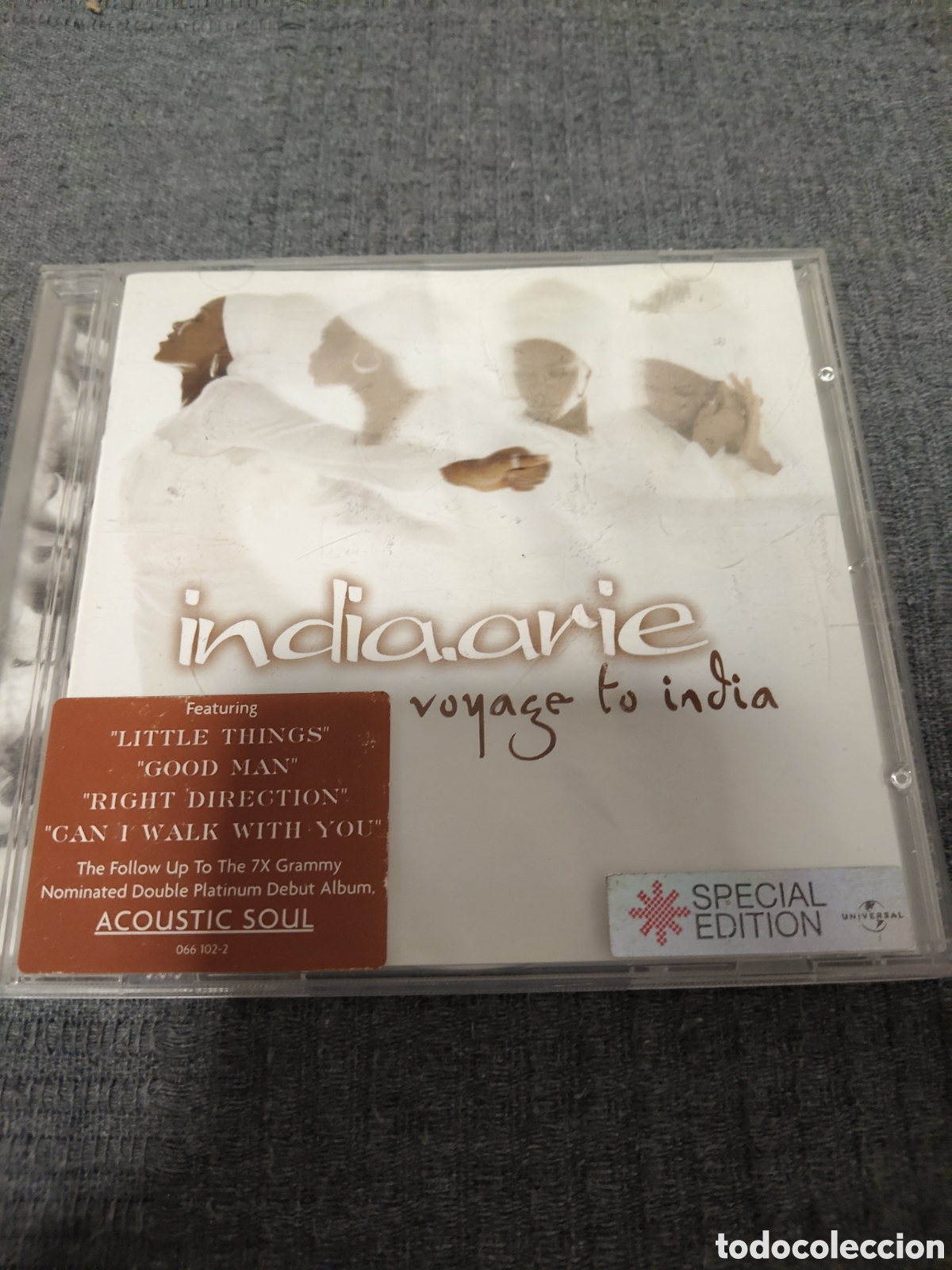 CDs de m&uacute;sica: Voyage to India, neo soul y R&B India.Arie.