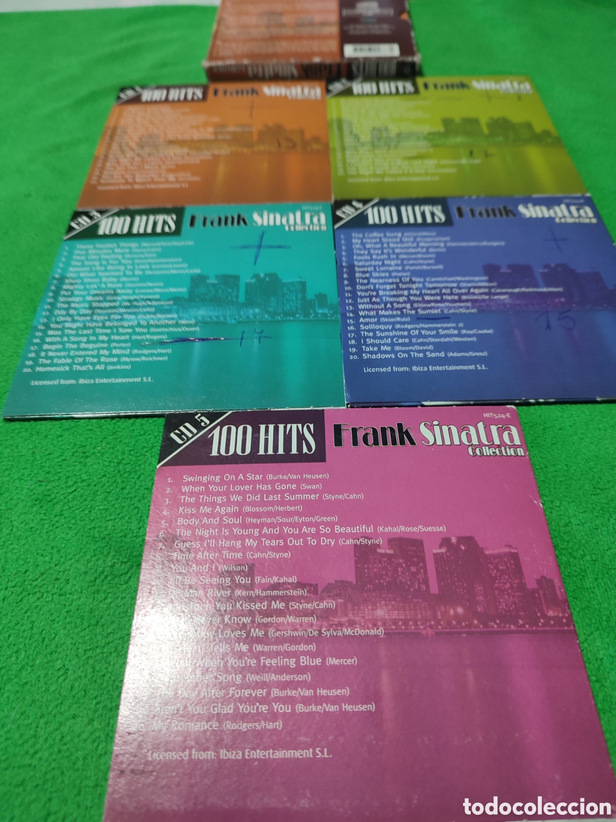 CDs de m&uacute;sica: Frank Sinatra - Estuche de 100 Hits 5 Cds - Foto 3