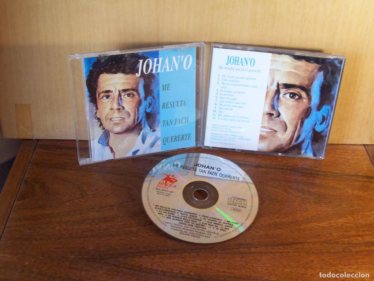 CDs de m&uacute;sica: JOHAN'O - ME RESULTA TAN DIFICIL QUERERTE - CD
