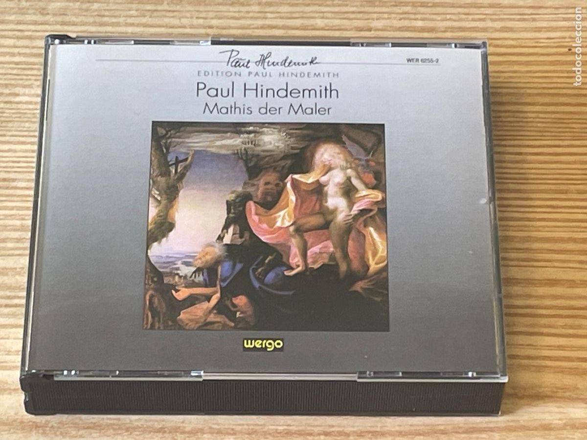 Music CDs: PAUL HINDEMITH - MATHIS DER MALER - 3 CD - WERGO WER6255-2