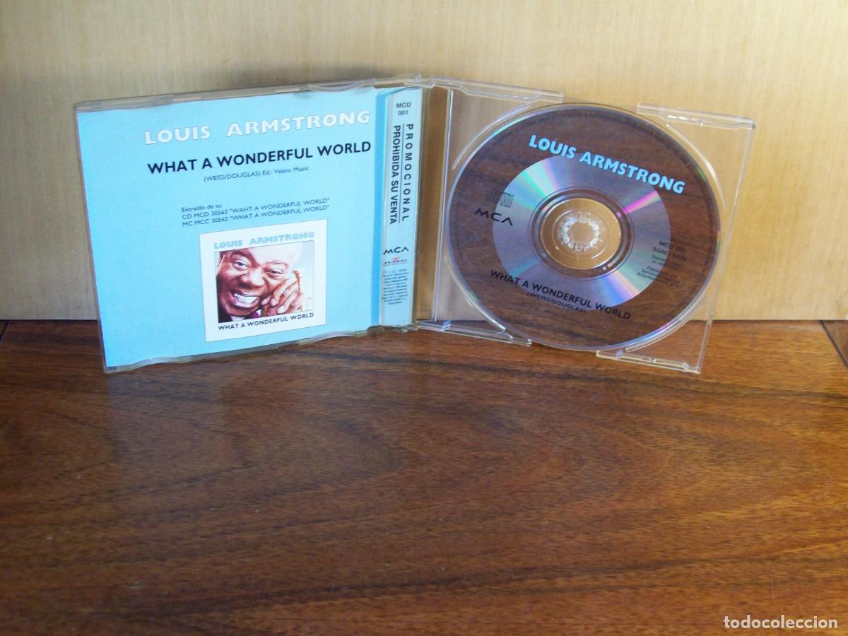 CDs de m&uacute;sica: LOUIS ARMSTRONG - WHAT A WONDERFUL WORLD - CD SINGLE