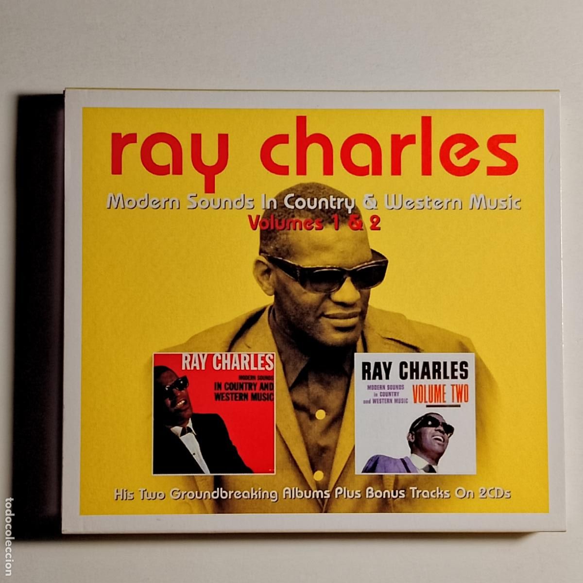CDs de m&uacute;sica: Ray Charles-Modern Sounds In Country & Western Music Volumes 1 & 2 (2XCD Not Now) Clasicos 1962