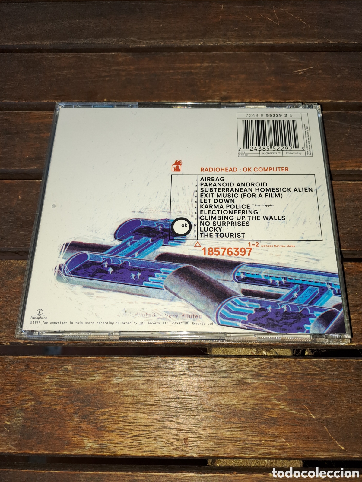 CDs de m&uacute;sica: CD Radiohead Ok Computer - Foto 2