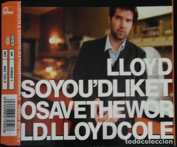 CDs de m&uacute;sica: Lloyd Cole - So You'd Like To Save The World (CD, Single, Promo)