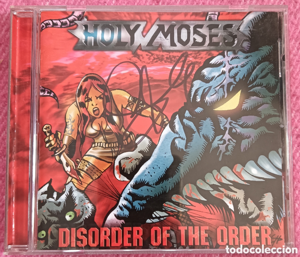 CDs de m&uacute;sica: CD HOLY MOSES - Disorder of the Order - GERMANY Pressing - SIGNED (NM/EX+)