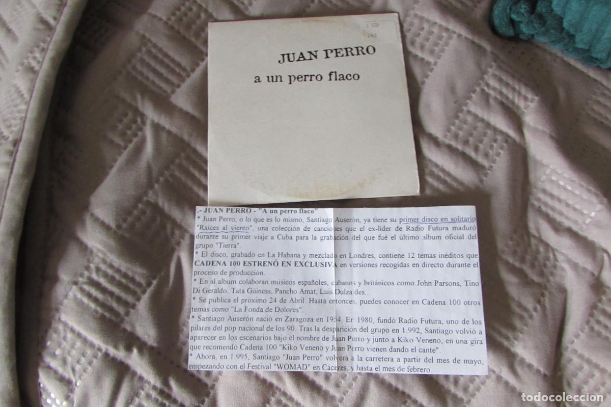 CDs de m&uacute;sica: Juan Perro - A un perro flaco RADIO FUTURA CD SINGLE CADENA 100