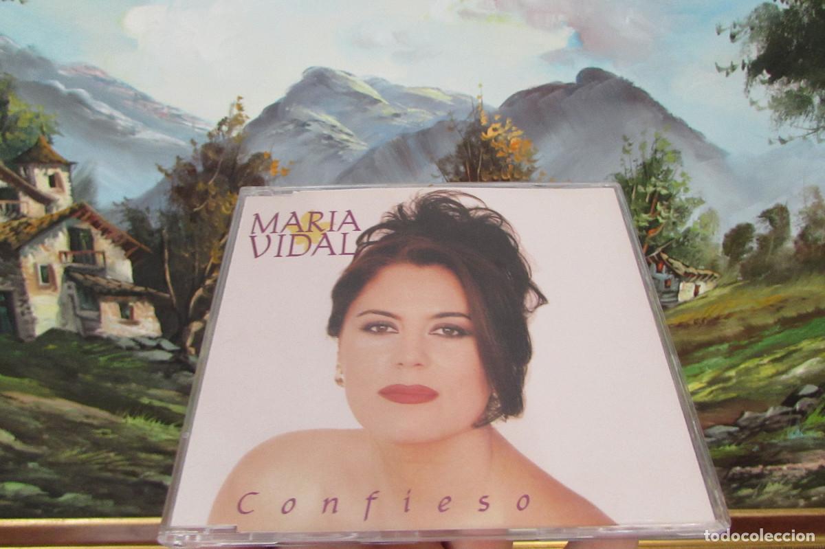 CDs de m&uacute;sica: MARIA VIDAL CONFIESO CD SINGLE - Foto 1