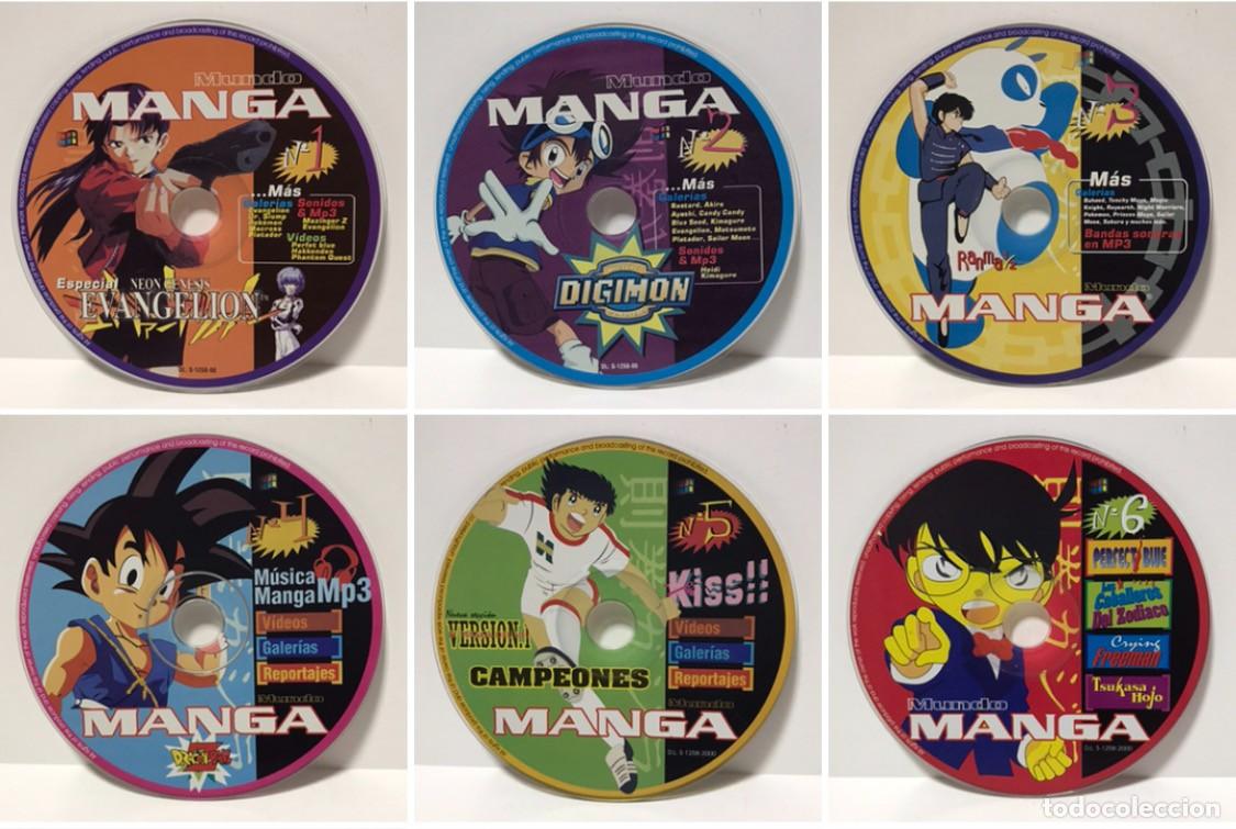 CDs de m&uacute;sica: CD MUNDO MANGA LOTE X6