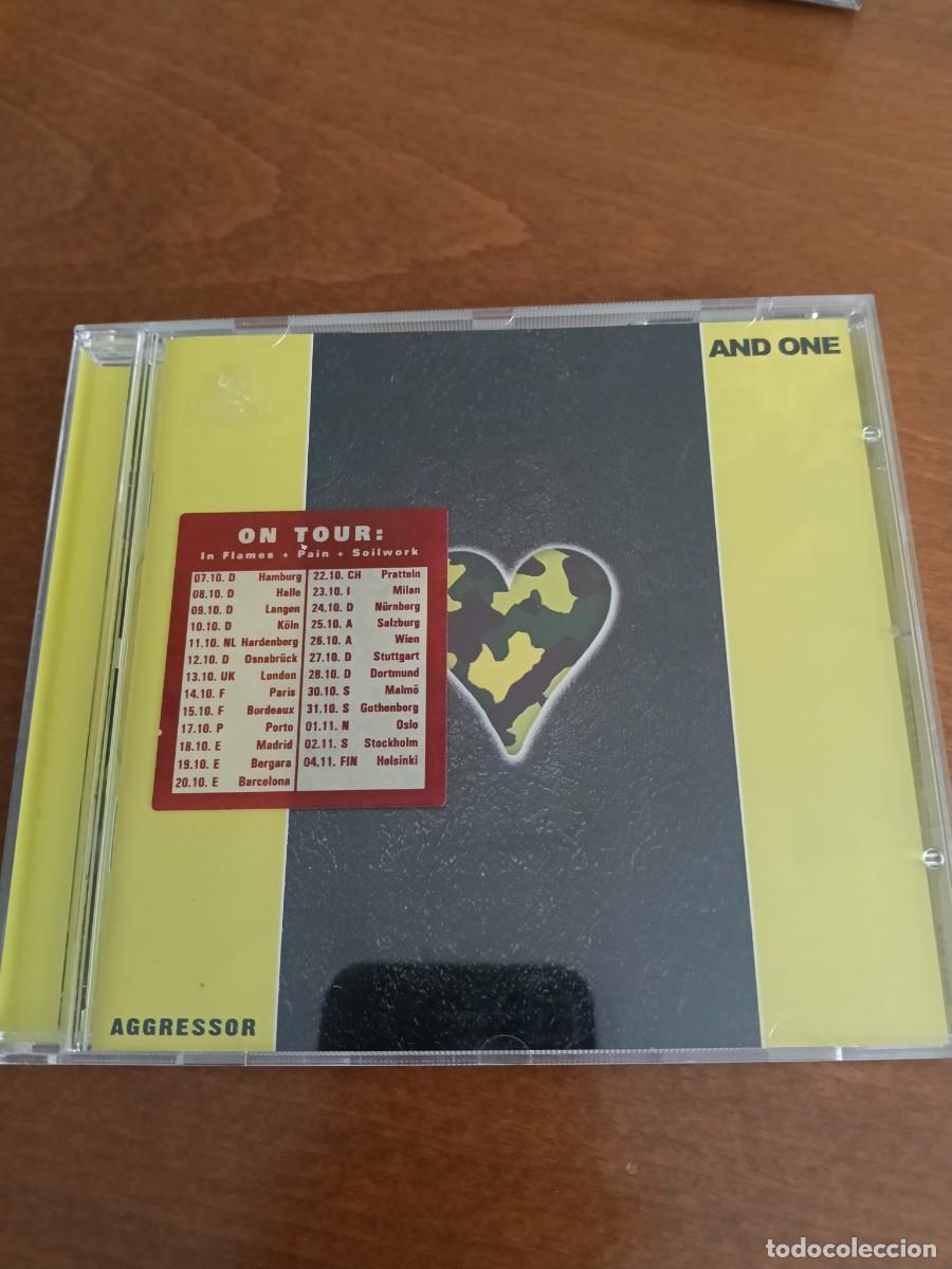 CDs de m&uacute;sica: RAR CD. AND ONE. AGGRESSOR. STICER. 2004