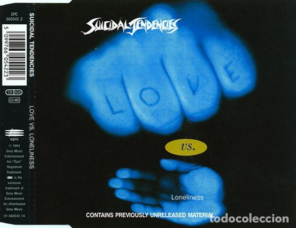 CDs de m&uacute;sica: Suicidal Tendencies - Love Vs. Loneliness (CD, Maxi, J-C)