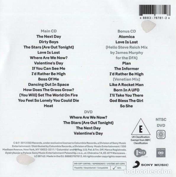 CDs de m&uacute;sica: DAVID BOWIE THE NEXT DAY 2CDS+1 DVD - Foto 2