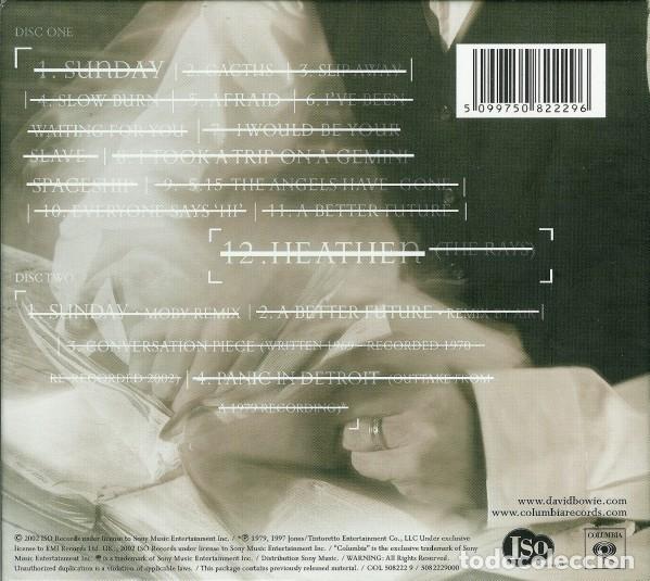 CDs de m&uacute;sica: DAVID BOWIE EATHEN LIMITADO,EDICION DE LUJO - Foto 2