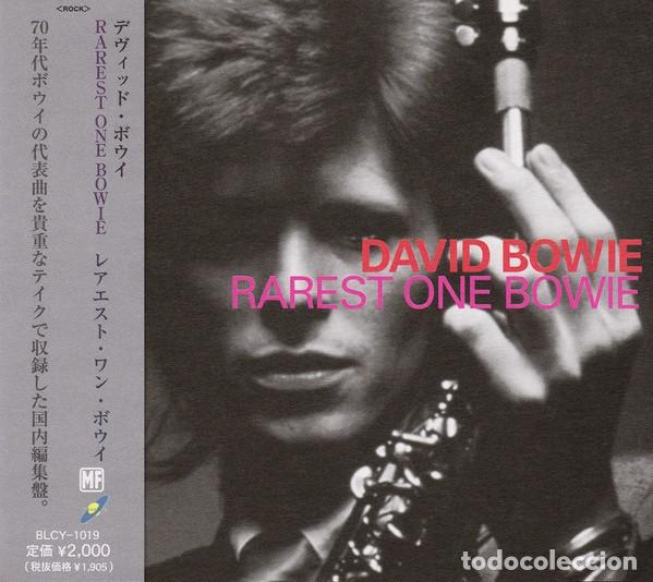CDs de m&uacute;sica: DAVID BOWIE RAREST ONE BOWIE