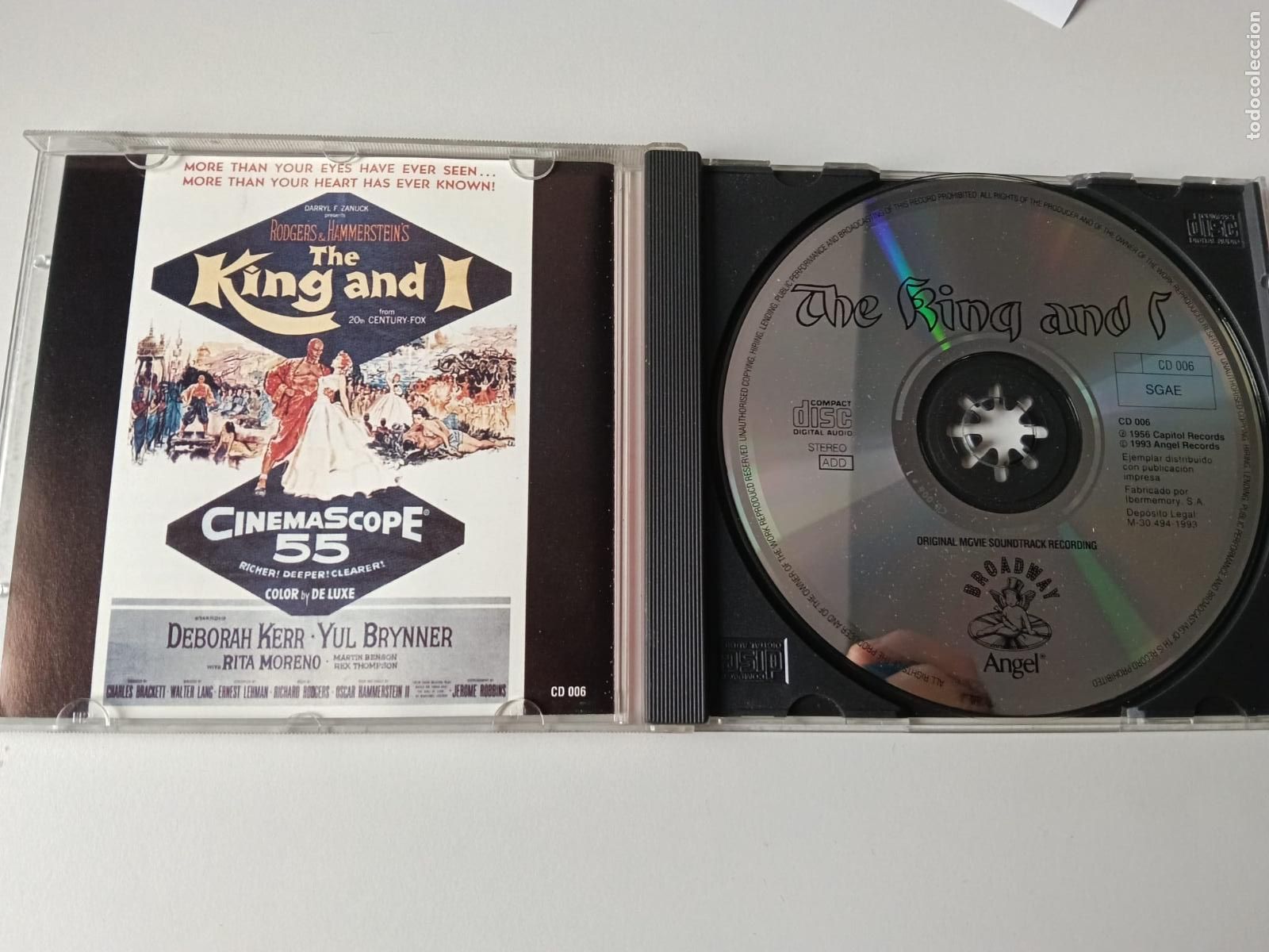 CDs de m&uacute;sica: CD BSO THE KING AND I - BROADWAY CLASSICS - EMI - Foto 2