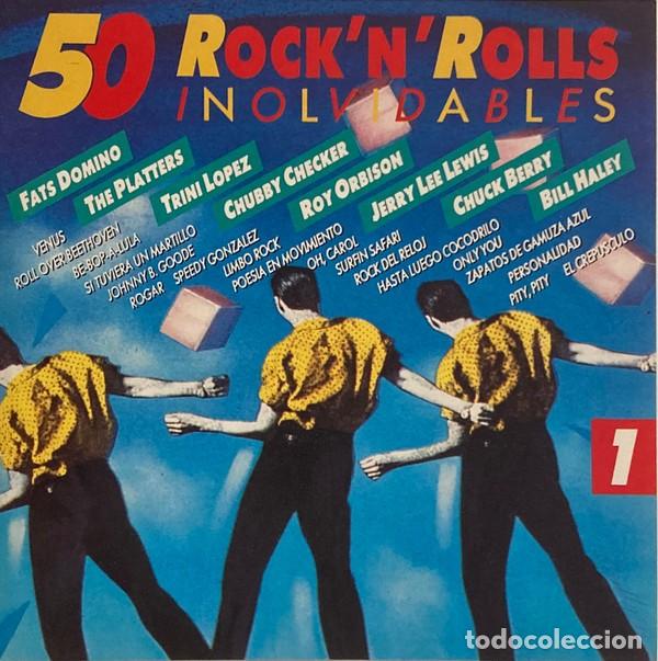 CDs de m&uacute;sica: 50 Rock'N'Rolls Inolvidables / 1
