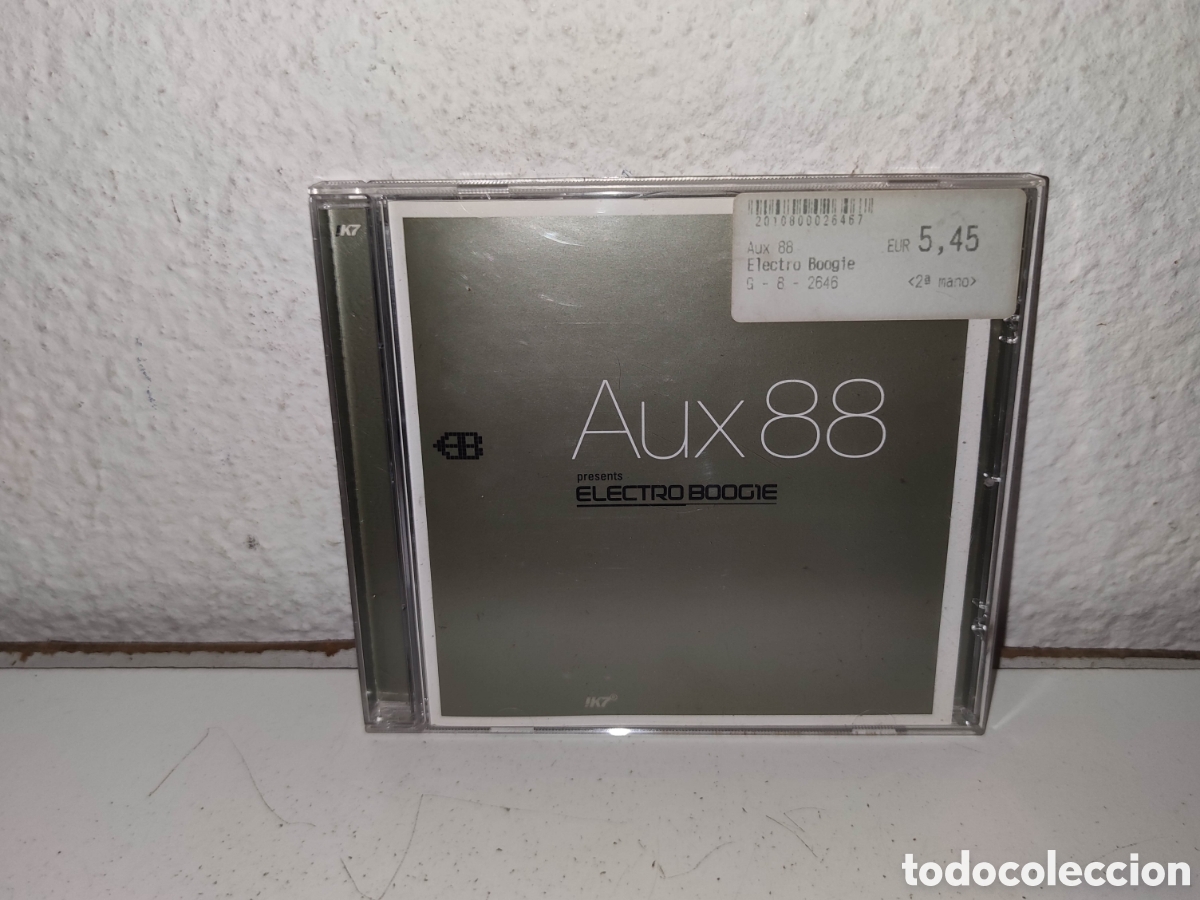 CDs de m&uacute;sica: Cd - Aux 88 &ndash; Electro Boogie - Electronic Estilo: Electro - Foto 1