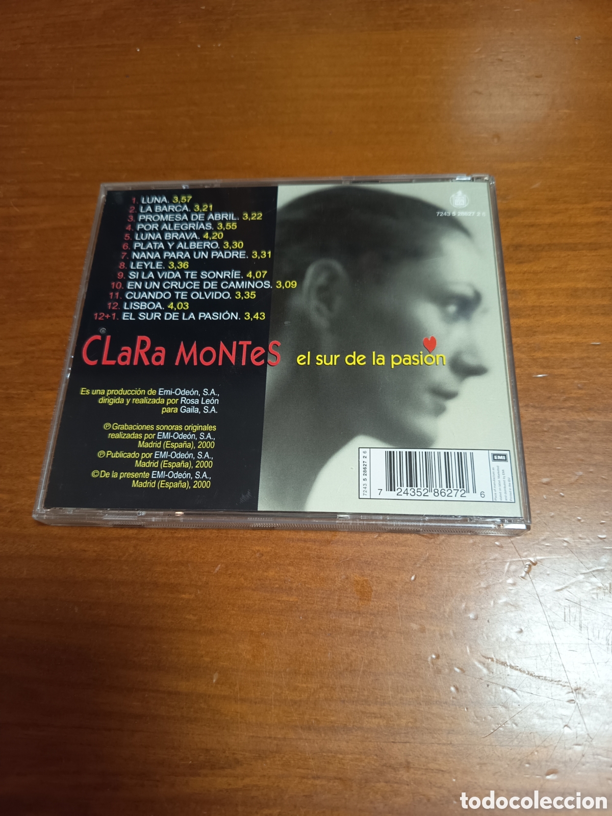 CDs de m&uacute;sica: CD Clara Montes, El sur de la Pasi&oacute;n - Foto 2
