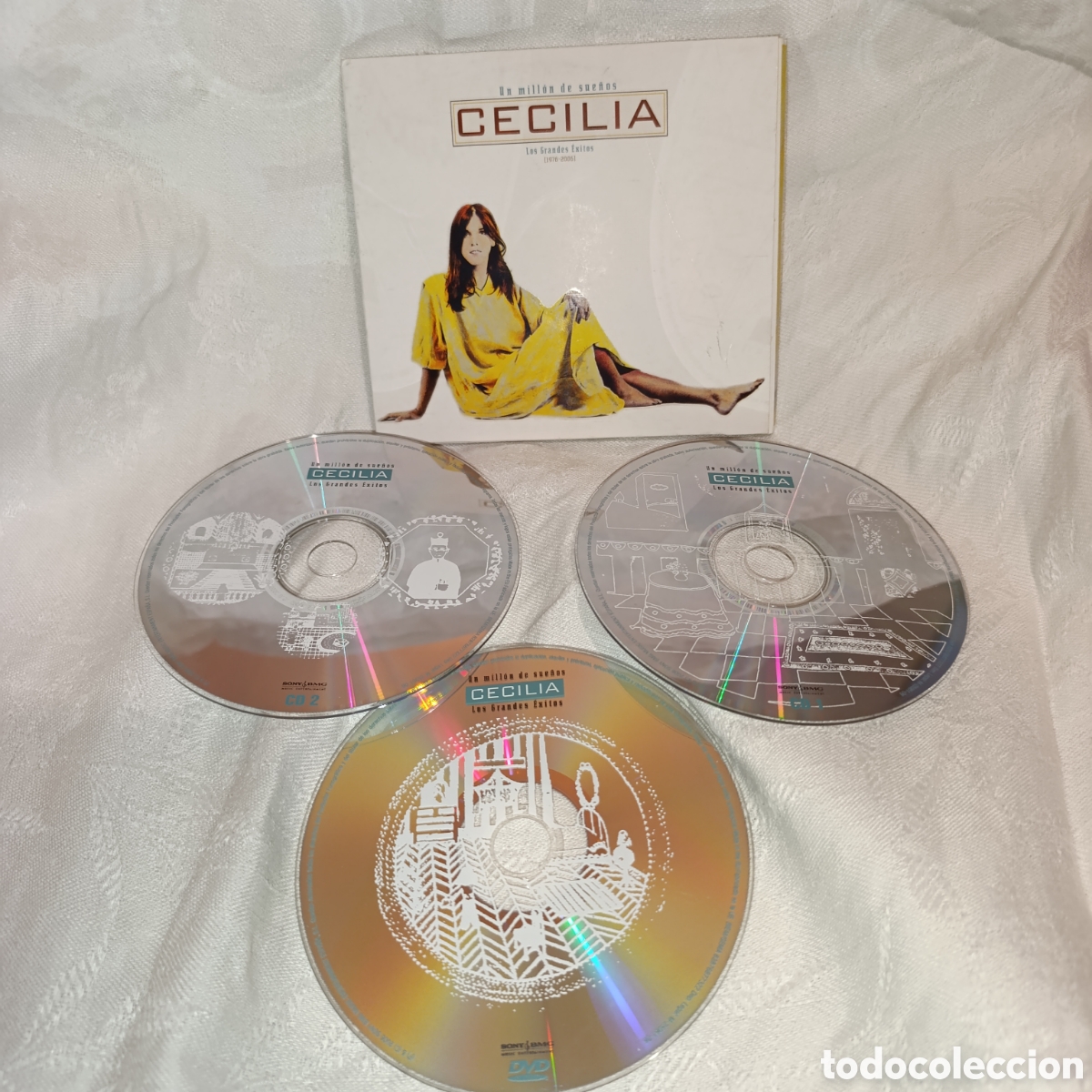 CDs de m&uacute;sica: Cecilia - Un Mill&oacute;n de Sue&ntilde;os (Los Grandes &Eacute;xitos 1976-2006) [2 CD + DVD]
