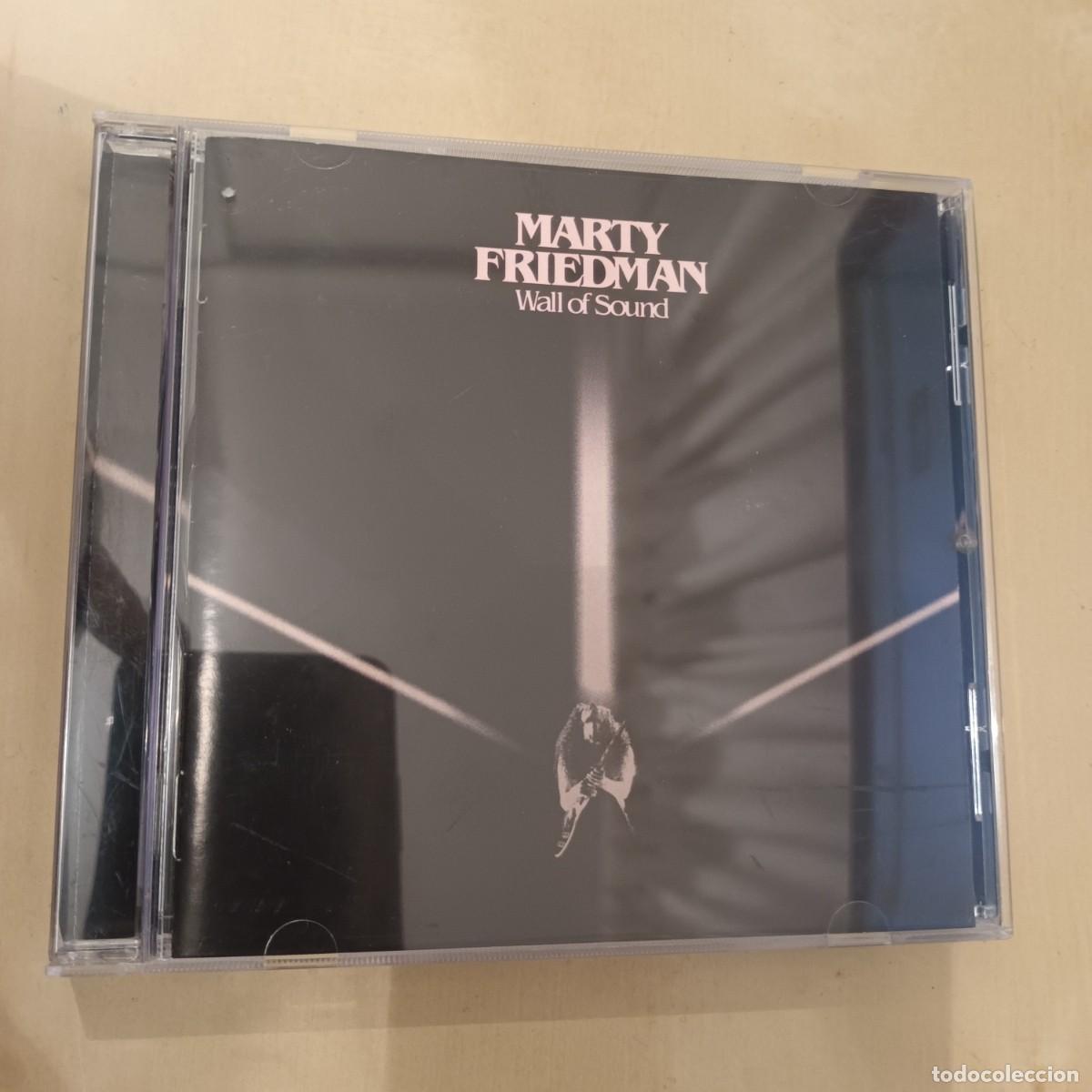 CDs de m&uacute;sica: Marty Friedman , Wall of Sound , CD 2017 Russia no oficial , Impecable. Heavy Metal