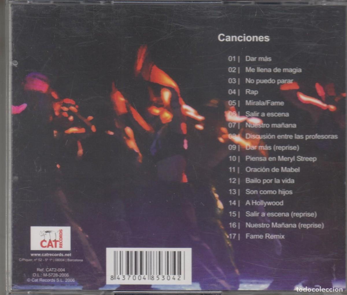 CDs de m&uacute;sica: Fama El musical cd Madrid 2006 - Foto 2