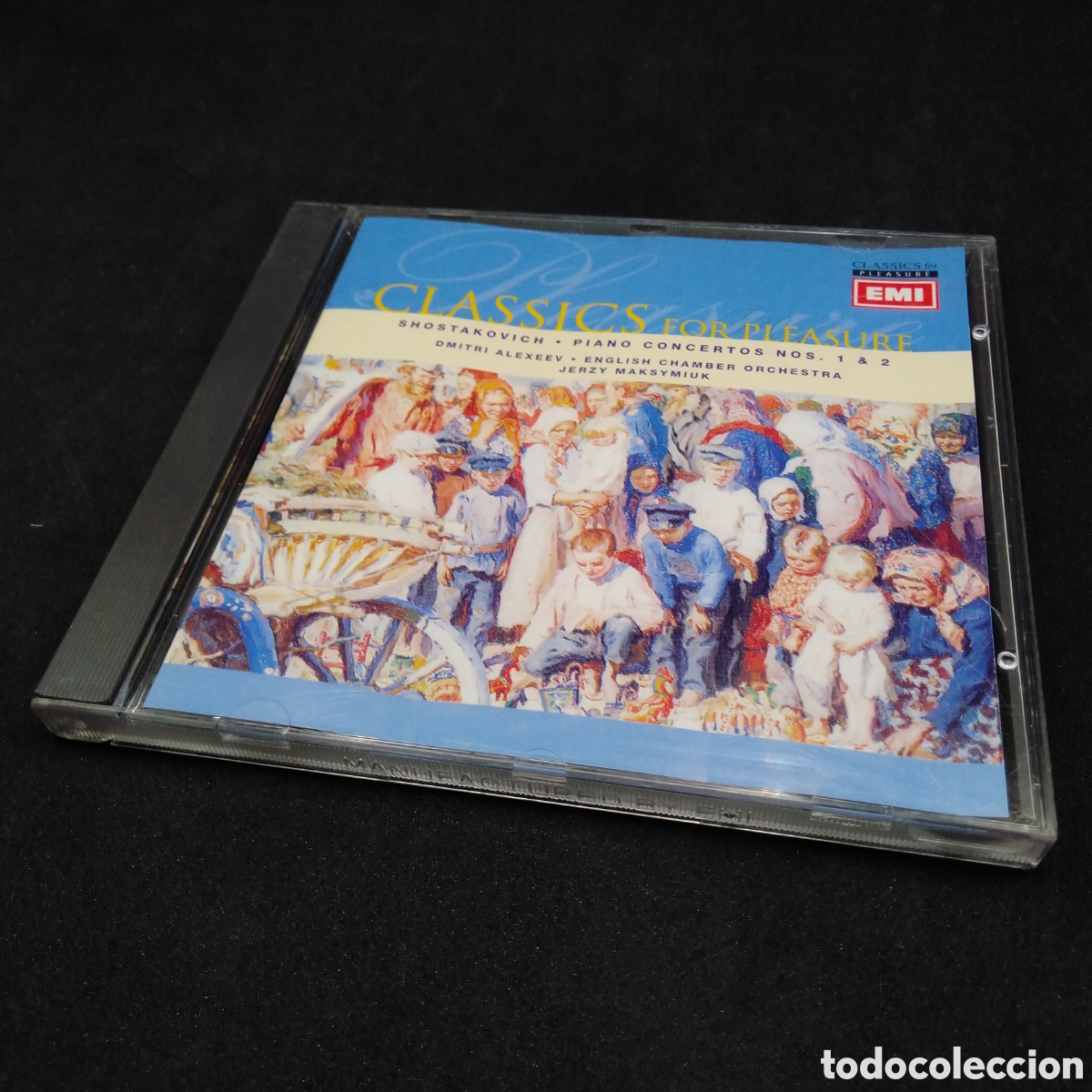 CD di Musica: DMITRI SHOSTAKOVICH - PIANO CONCERTOS N&ordm; 1 & 2 - DMITRI ALEXEEV -CD - 1983 -DISCO VERIFICADO DIMITRI