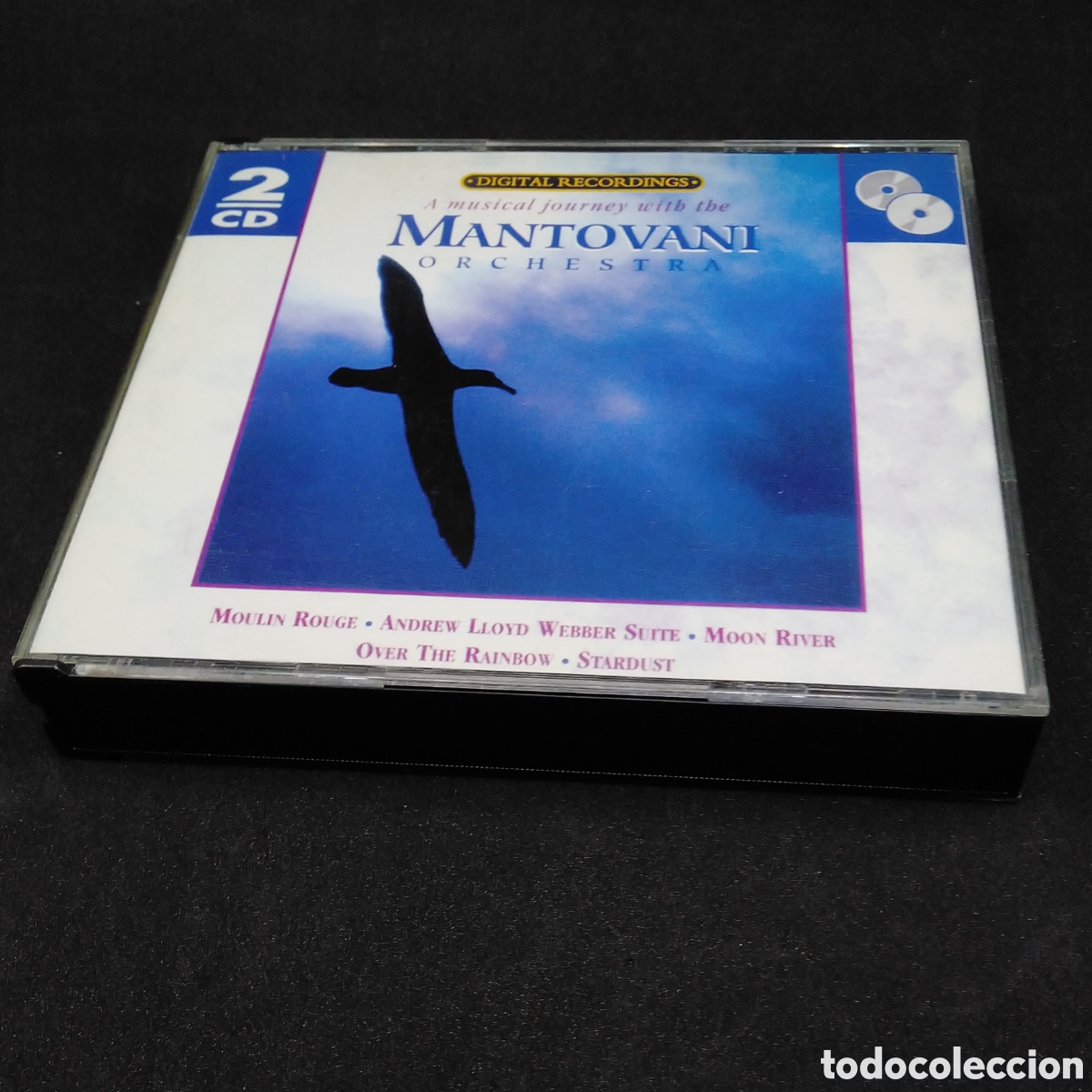 CDs de m&uacute;sica: MANTOVANI - A MUSICAL JOURNEY WITH MANTOVANI ORCHESTRA - CD DOBLE - 1994 - DISCOS VERIFICADOS