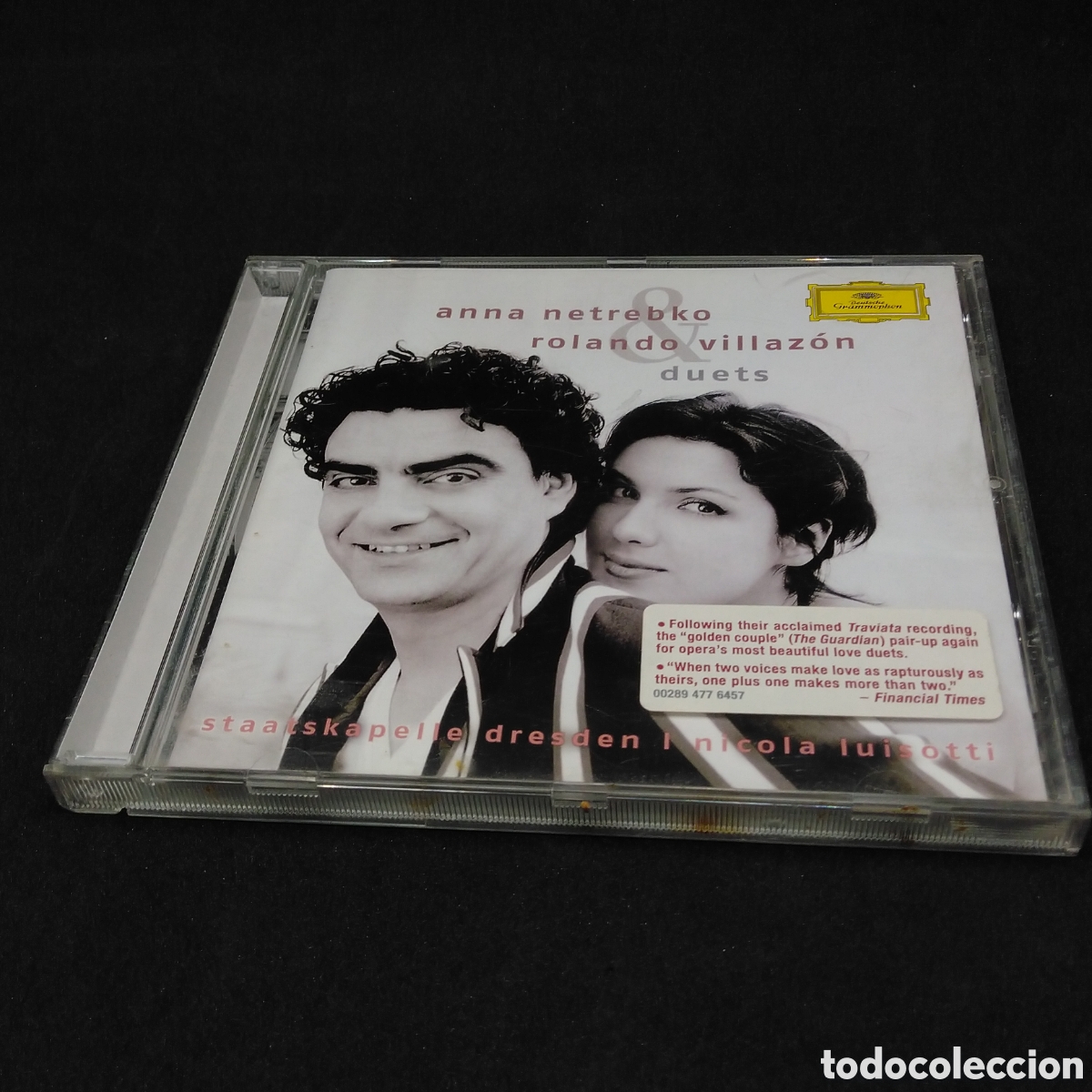 CDs de m&uacute;sica: ANNA NETREBKO & ROLANDO VILLAZON - DUETS - CD - 2007 - DISCO VERIFICADO - NICOLA LUISOTTI