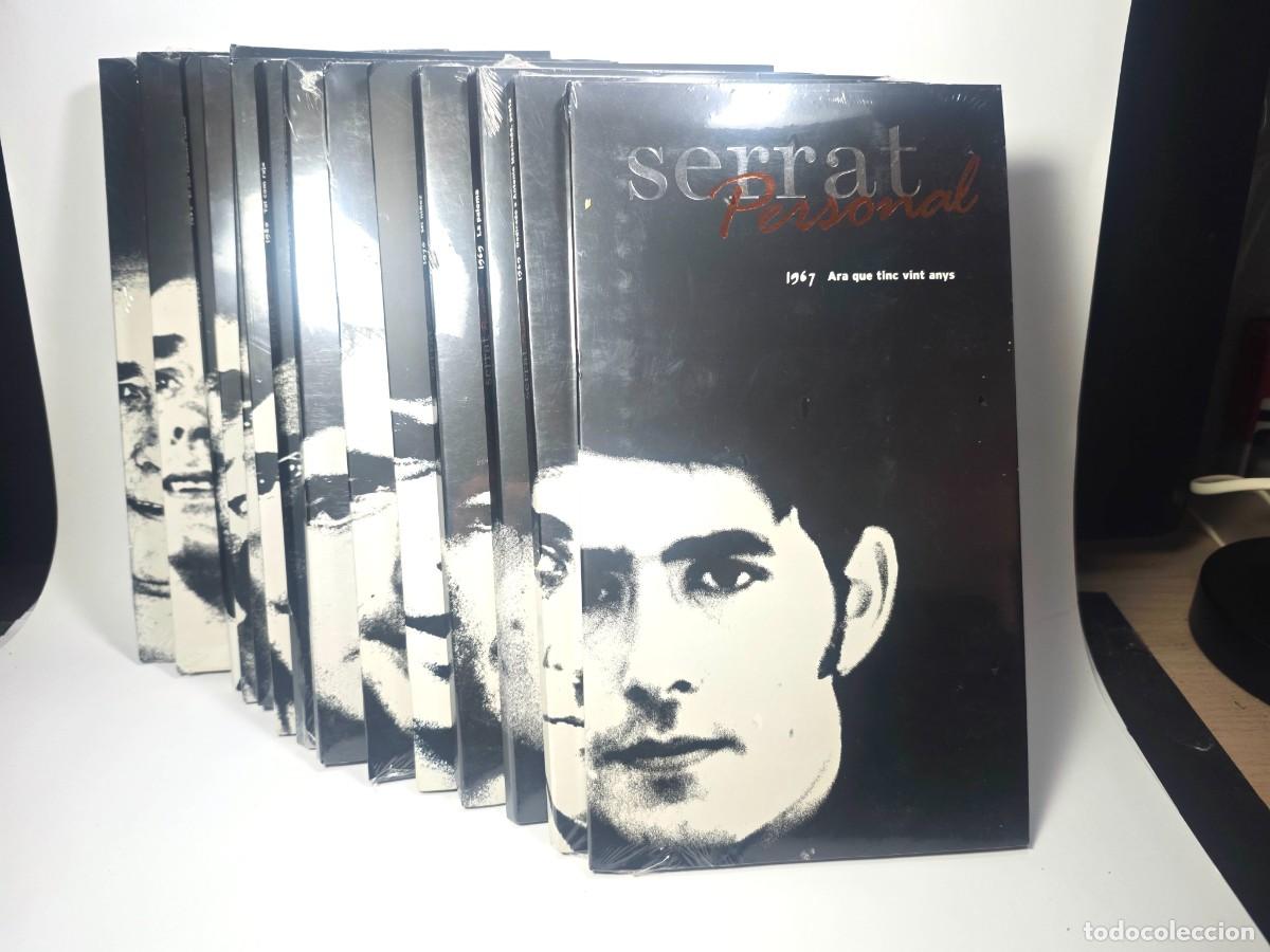 CDs de m&uacute;sica: JOAN MANUEL SERRAT &ndash; Lote 14 CD-Libros Colecci&oacute;n SERRAT PERSONAL &ndash; 12 PRECINTADOS