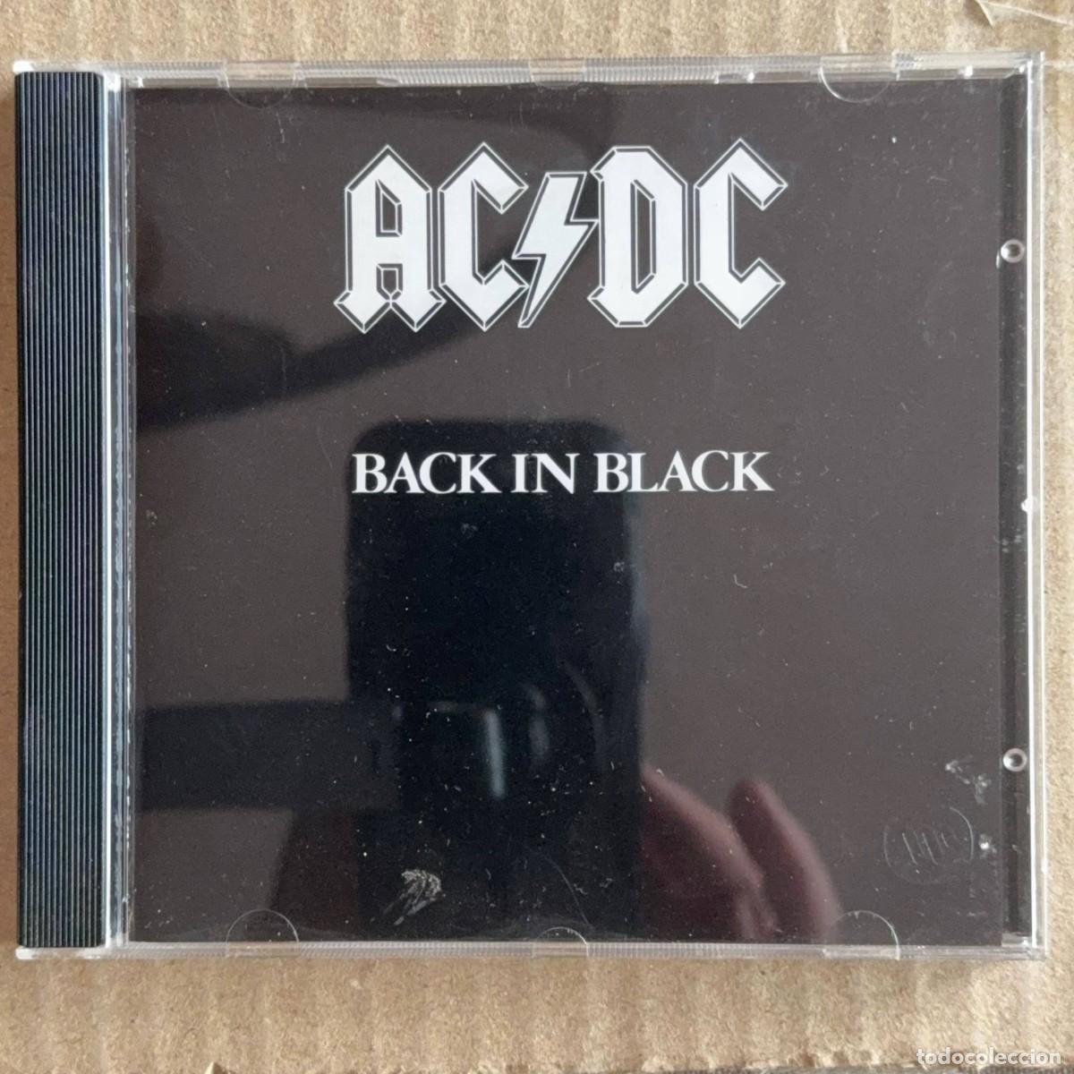 CDs de m&uacute;sica: AC/DC &rdquo;Back in Black&rdquo; CD