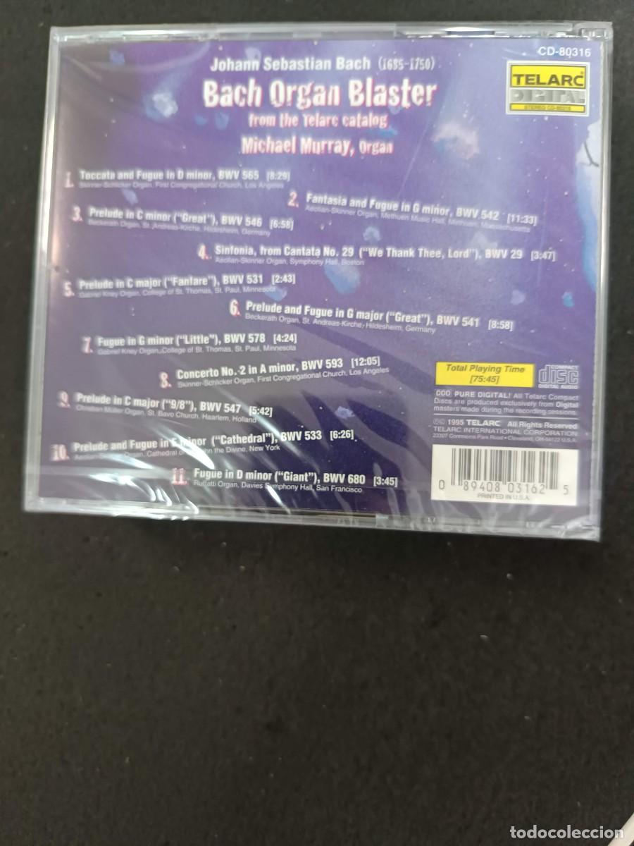 CDs de m&uacute;sica: BACH ORGAN BLASTER. ORGAN: MICHAEL MURRAY - Foto 2