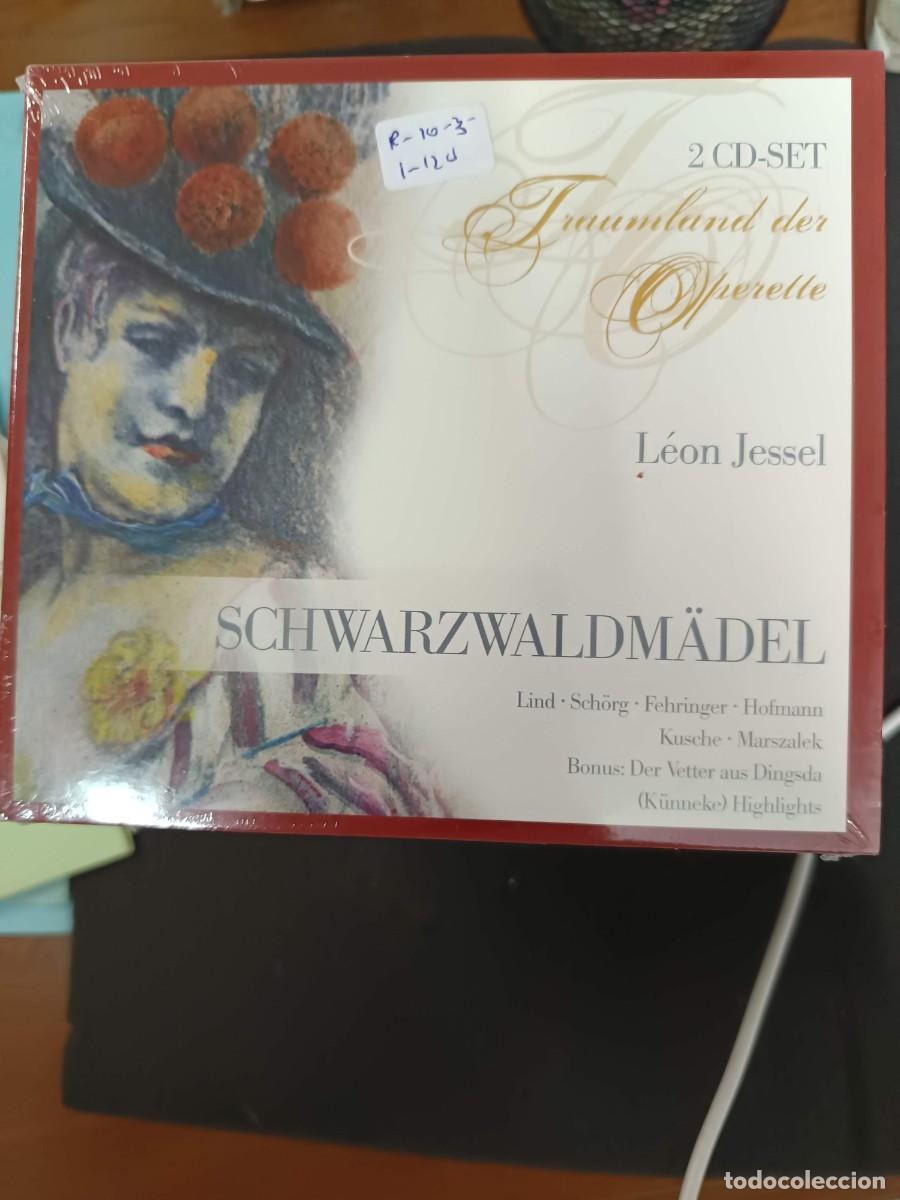 CDs de m&uacute;sica: 2 CD. L&Eacute;ON JESSEL: SCHWARZWALDM&Auml;DEL. DIR: FRANZ MARSZALEK. INT&Eacute;RP: LIND, SCH&Ouml;RG, FEHRINGER, HOFMANN,