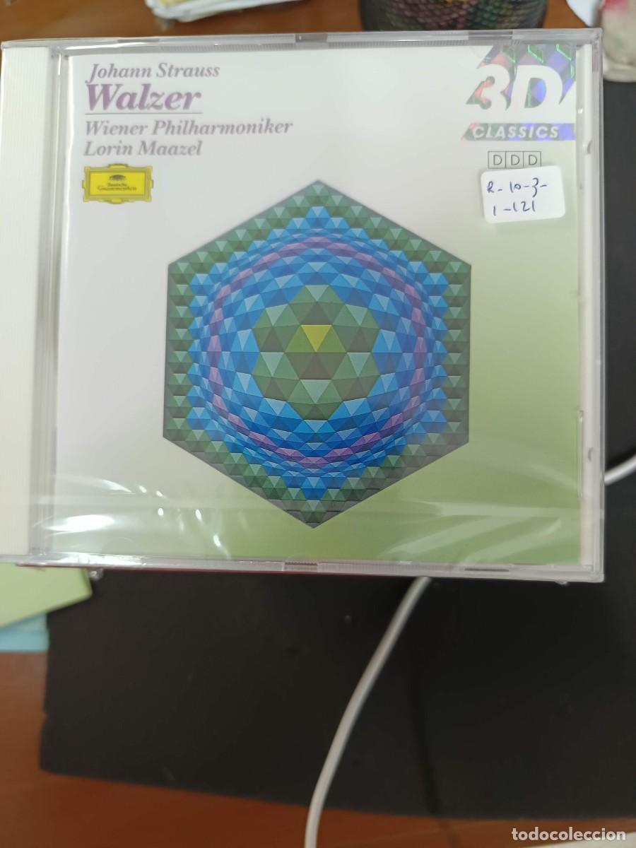CDs de m&uacute;sica: JOHANN STRAUSS WALZER. DIR: LORIN MAAZEL. WIENER PHILHARMONIKER