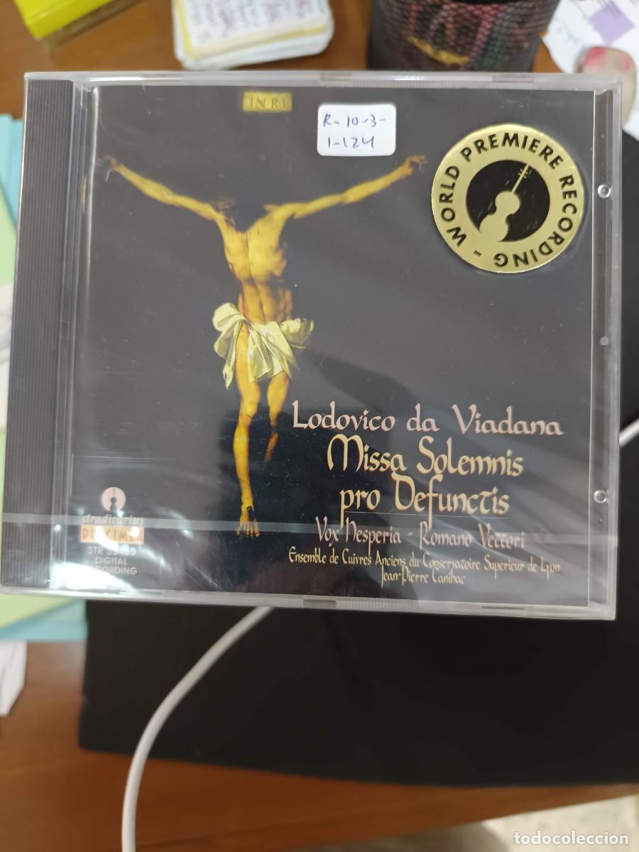 CDs de m&uacute;sica: LODOVICO DA VIADANA: MISSA SOLEMNIS PRO DEFUNCTIS. DIR: ROMANO VETTORI. WORLD PREMIERE RECORDING