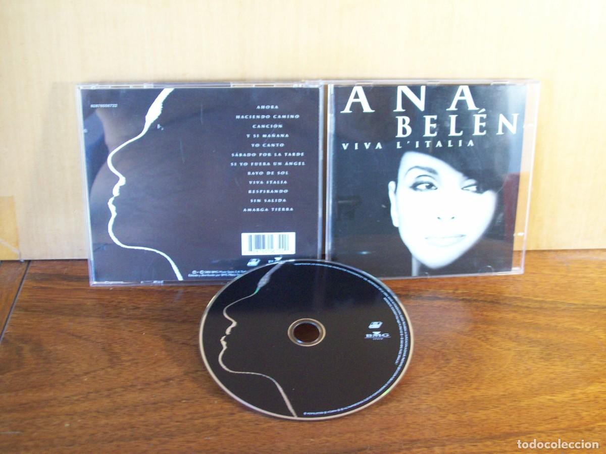 CDs de m&uacute;sica: ANA BELEN - VIVA L'ITALIA - CD CON LAS LETRAS DE LAS CANCIONES