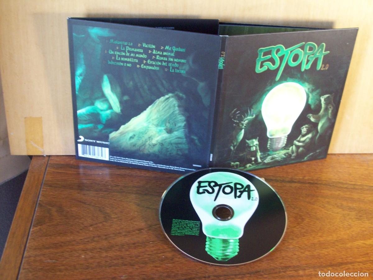 CDs de m&uacute;sica: ESTOPA 2.0 - CD DIGIPACK CON LIBRETO CON LAS LETRAS DE LAS CANCIONES