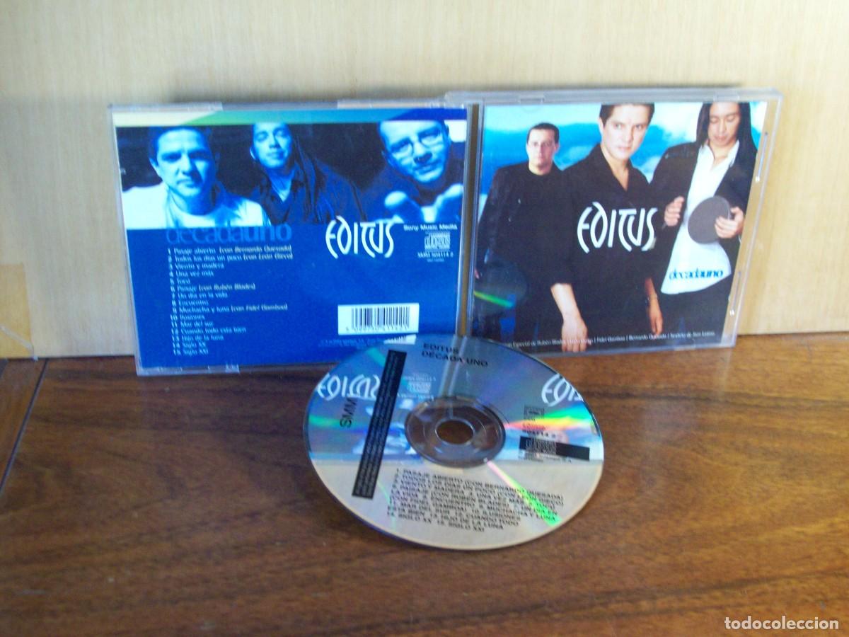 CDs de m&uacute;sica: EDITUS - DECADAUNO - CD PARTICIPACION ESPECIAL DE RUBEN BLADES, LEON GIECO, FIDEL GAMBOA, B