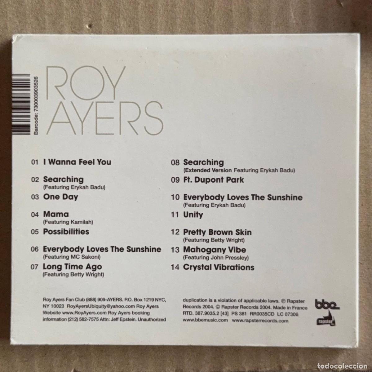 CDs de m&uacute;sica: Roy Ayers &rdquo;Mahogany Vibe&rdquo; CD - Foto 3