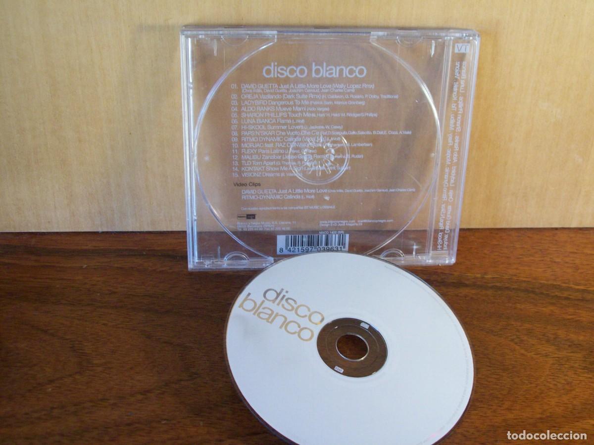 CDs de m&uacute;sica: DISCO BLANCO - CD 15 CANCIONES + VIDEOCLIP