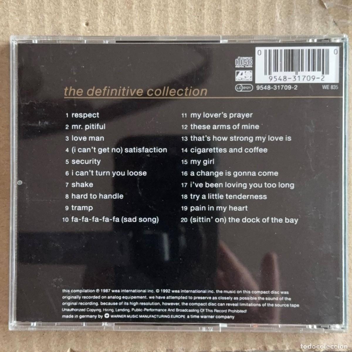 CDs de m&uacute;sica: Otis Redding &rdquo;Definitive Collection&rdquo; CD - Foto 3