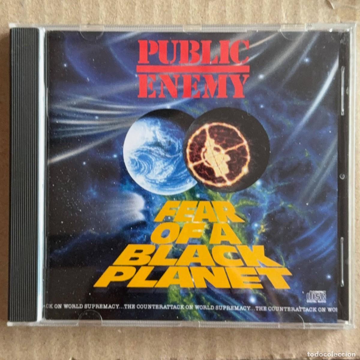 CDs de m&uacute;sica: Public Enemy &rdquo;Fear of a black planet&rdquo; CD