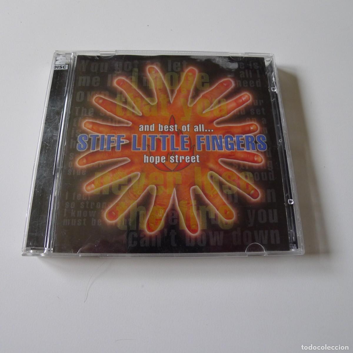 CDs de m&uacute;sica: Stiff Little Fingers &ndash; And Best Of All...Hope Street 2CD edicion UK