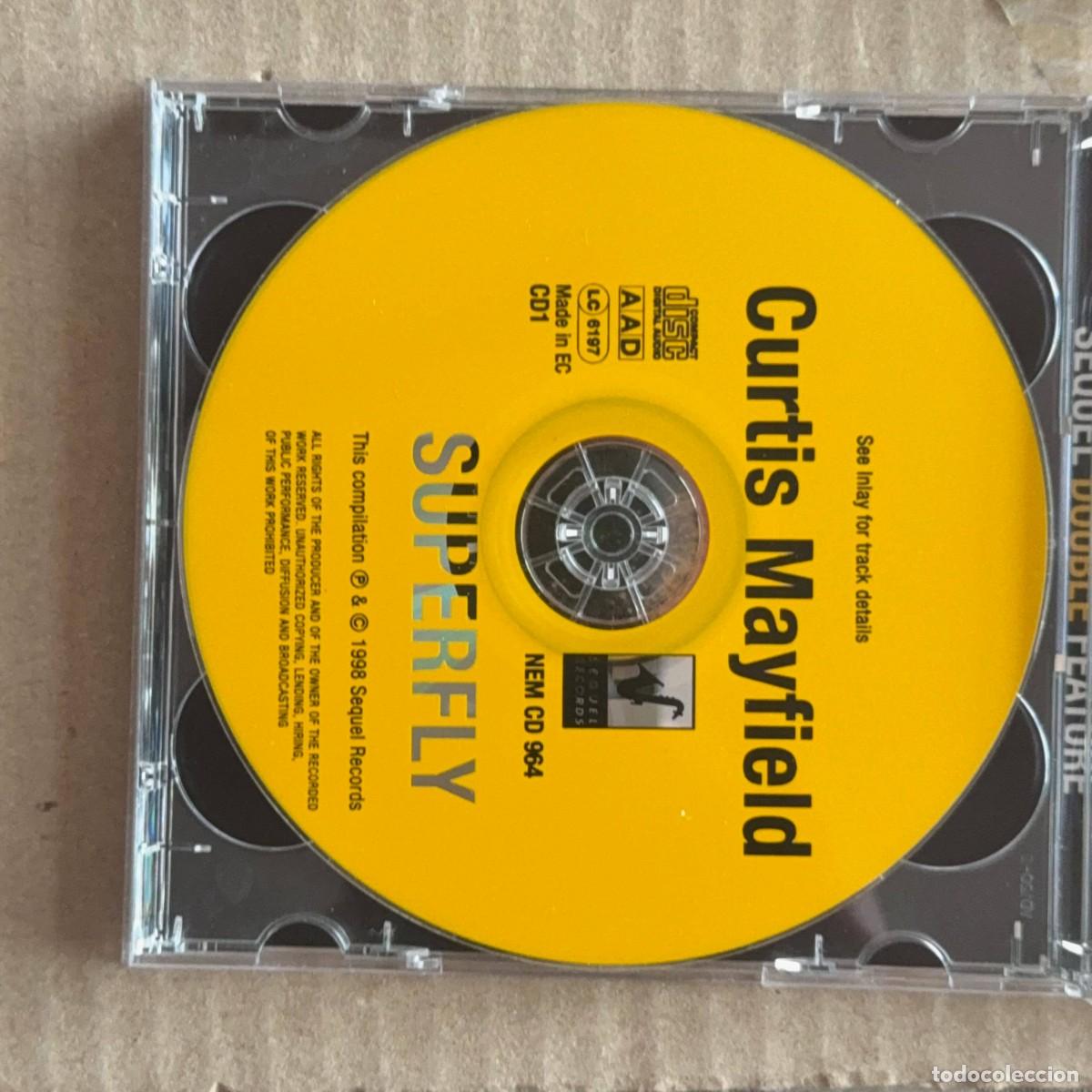 CDs de m&uacute;sica: Curtis Mayfield &rdquo;Superfly + Short Eyes&rdquo; 2CD - Foto 5