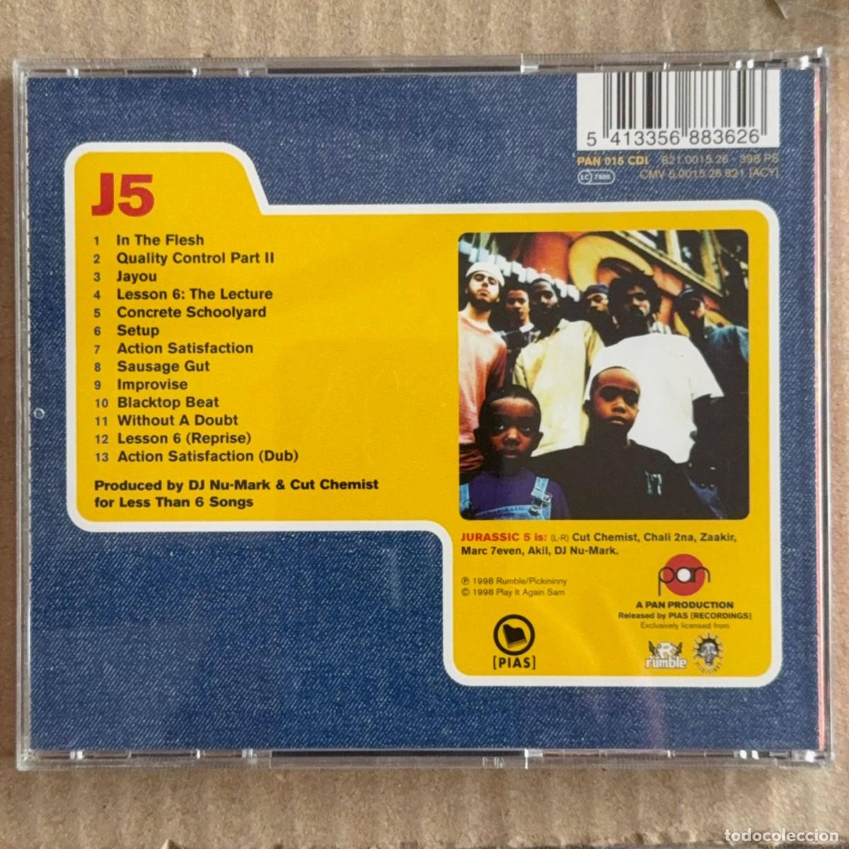 CDs de m&uacute;sica: Jurassic Five &rdquo;J5&rdquo; CD - Foto 2