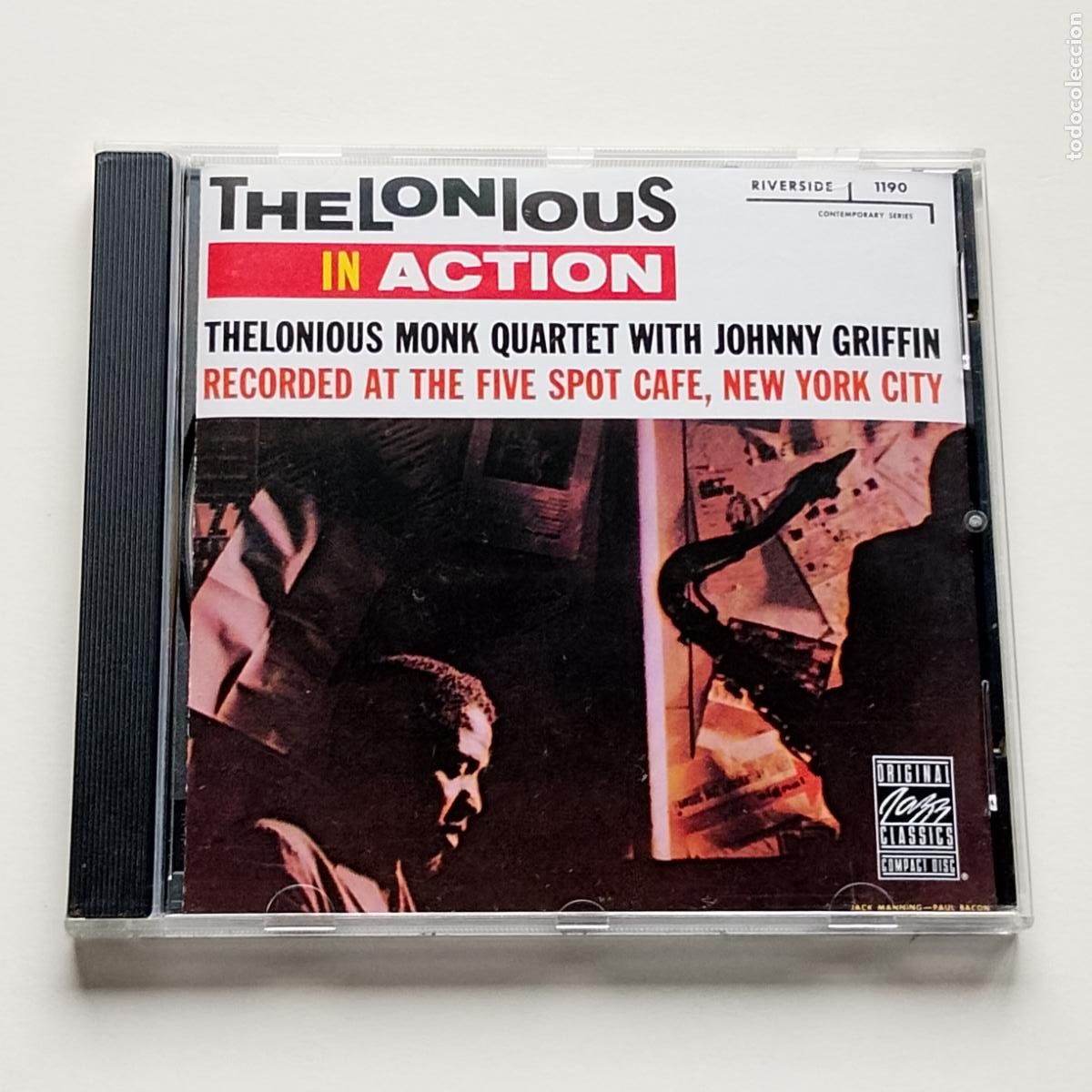 CDs de m&uacute;sica: Thelonious Monk Quartet With Johnny Griffin-In Action (CD Original Jazz C) RE clasico 1958. Coltrane