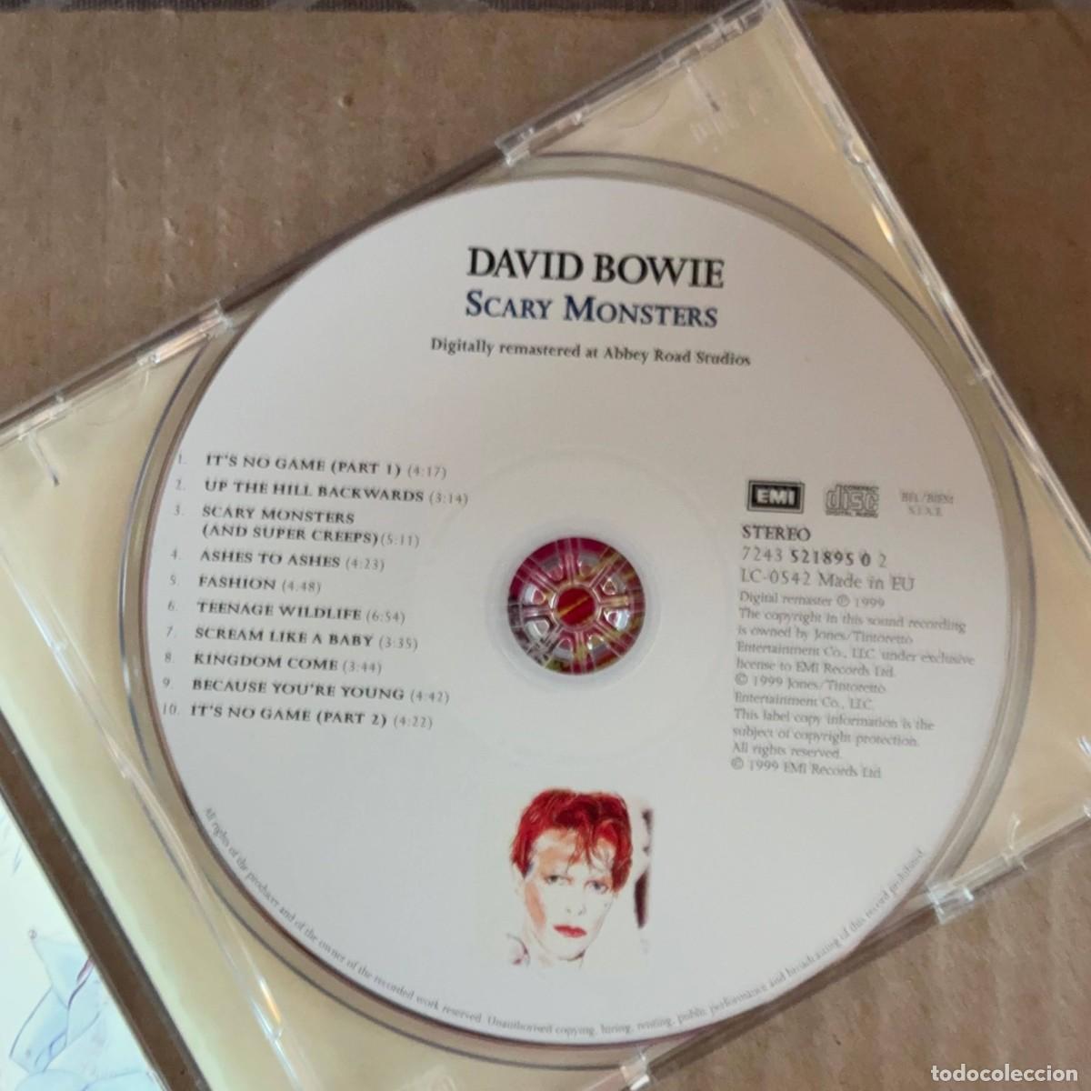 CDs de m&uacute;sica: David Bowie &rdquo;Scary Monsters&rdquo; CD - Foto 3