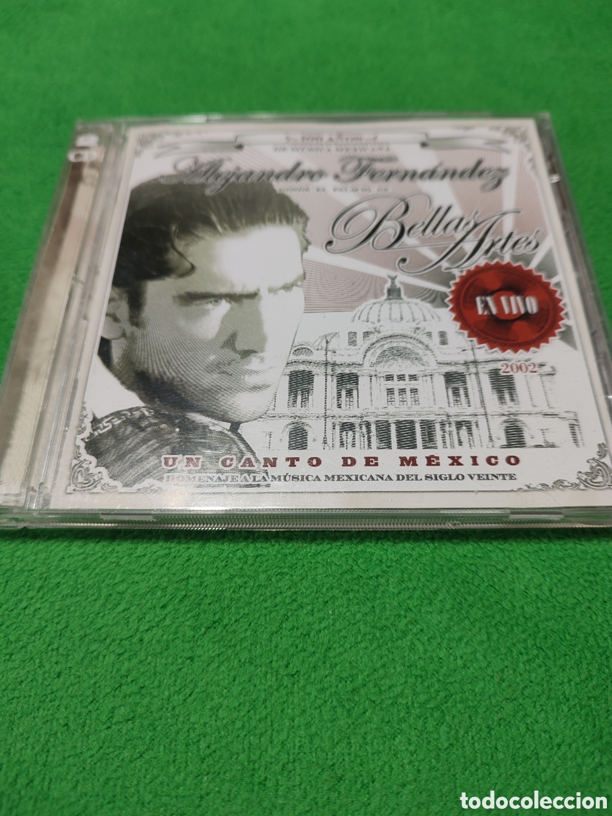 CDs de m&uacute;sica: Alejandro Fern&aacute;ndez - En vivo Bellas Artes 2 cds