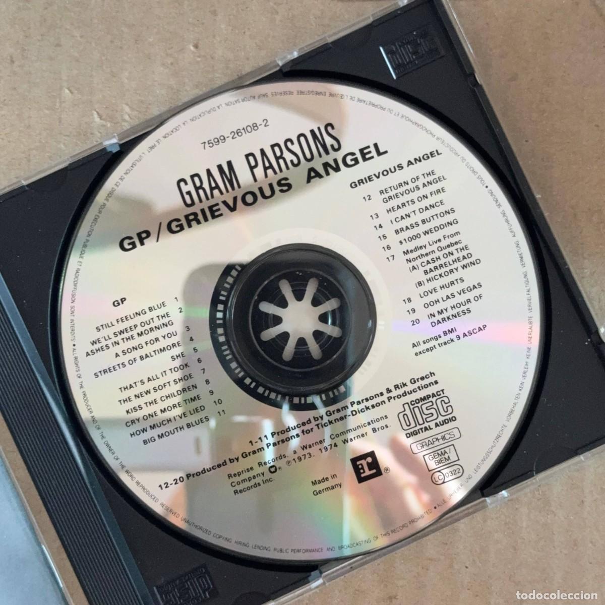 CDs de m&uacute;sica: Gram Parsons &rdquo;GP + Grievous Angel&rdquo; CD - Foto 3