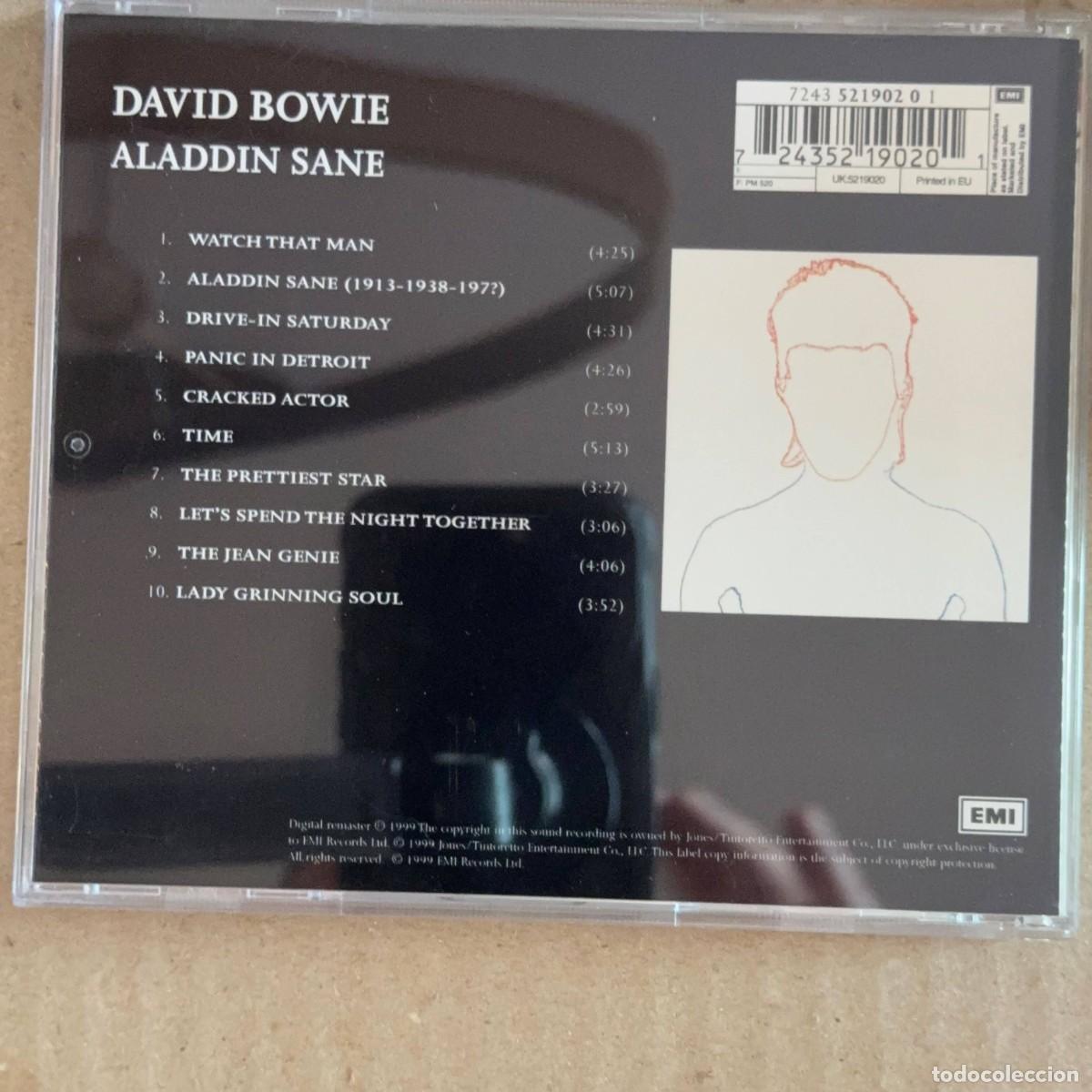 CDs de m&uacute;sica: David Bowie &rdquo;Aladdin Sane&rdquo; CD - Foto 2